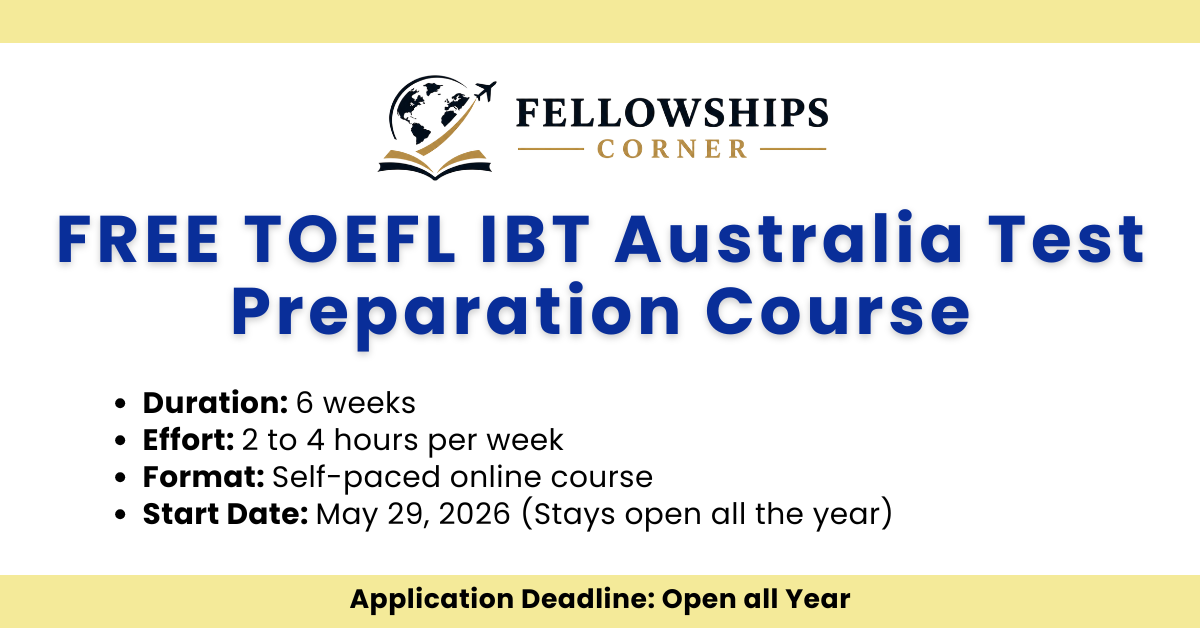 FREE TOEFL IBT Australia Test Preparation Course