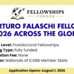 ICGEB Arturo Falaschi Fellowships 2026 across the Globe