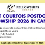 Institut Courtois Postdoctoral Fellowship 2026 in Canada