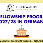 FRIAS Fellowship Programmes 2027/28 in Germany